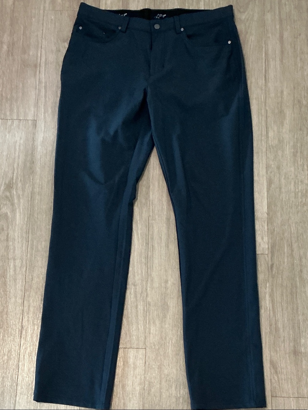 Greg Norman Collection Navy Straight Dress Pants